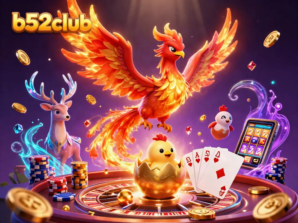 Win big with b52club while enjoying stunning 3D casino visuals and vibrant slot action!