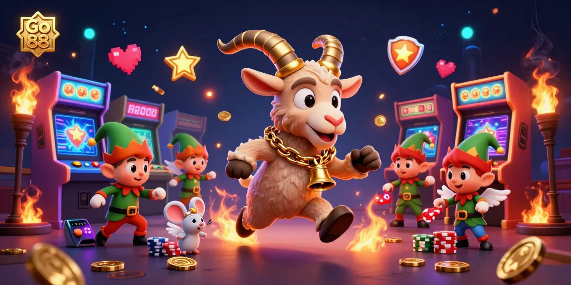 Experience thrilling gameplay at Go 88 with fantastical characters and vibrant casino elements.