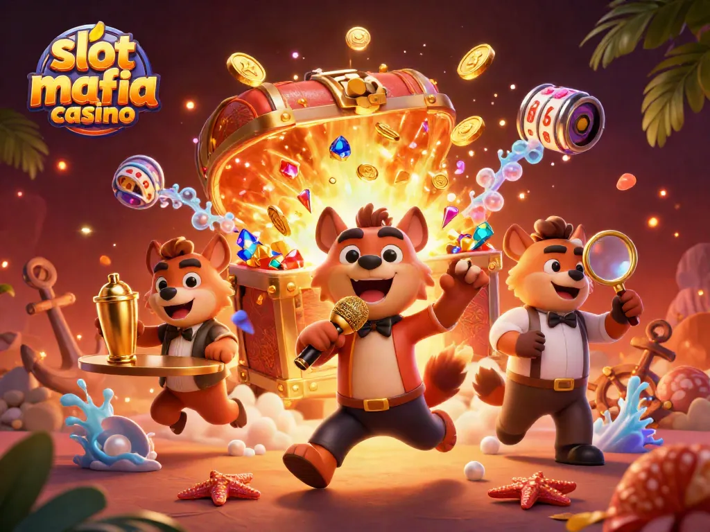 Experience high-energy fun at slot mafia casino with lively characters and thrilling game elements.