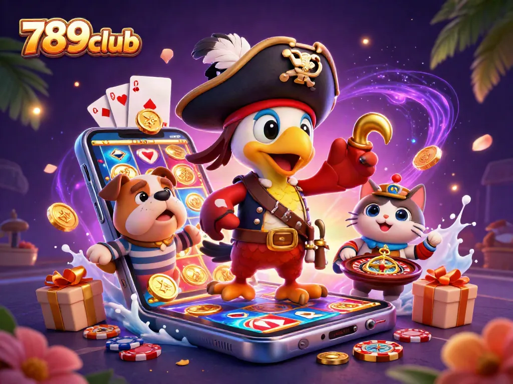 Engage with thrilling 789club slot games through vibrant characters and explosive visuals.