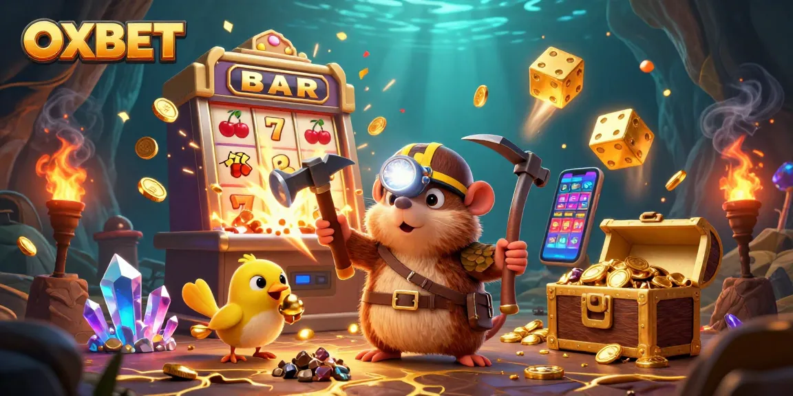 Experience winning jackpots at OXBET with thrilling 3D casino game illustrations full of action.