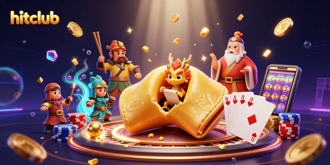 Experience thrilling moments at hitclub with a vibrant 3D casino scene filled with fortune and excitement.