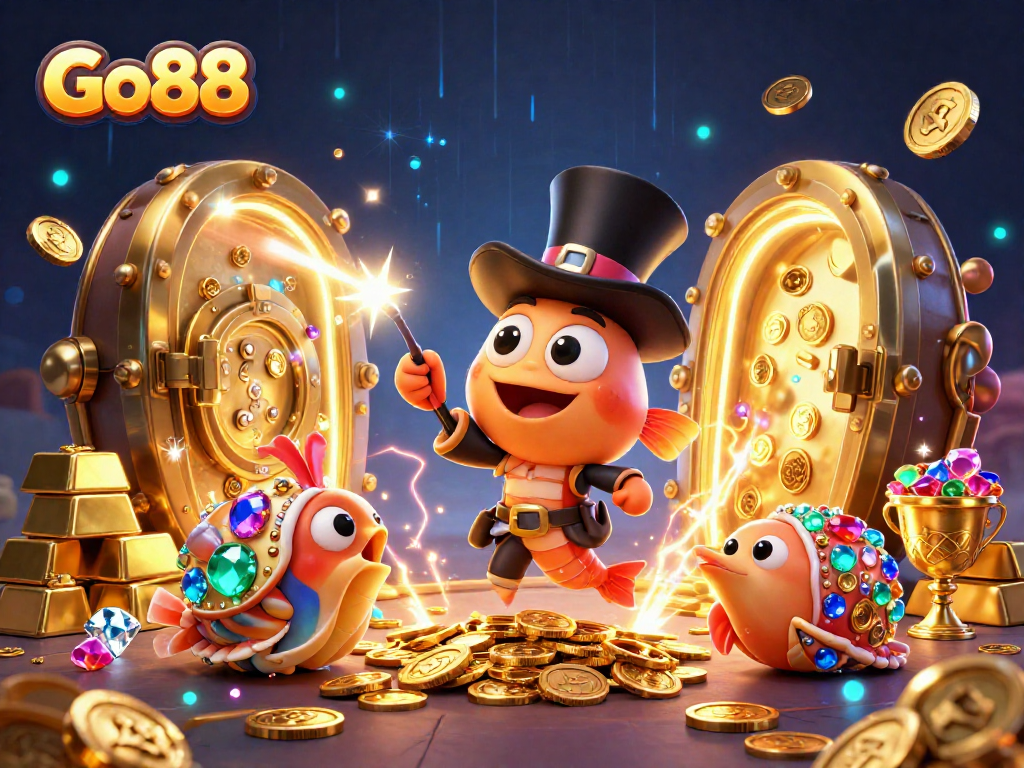 Engage with Go88's vibrant casino gaming adventure filled with treasures and excitement.
