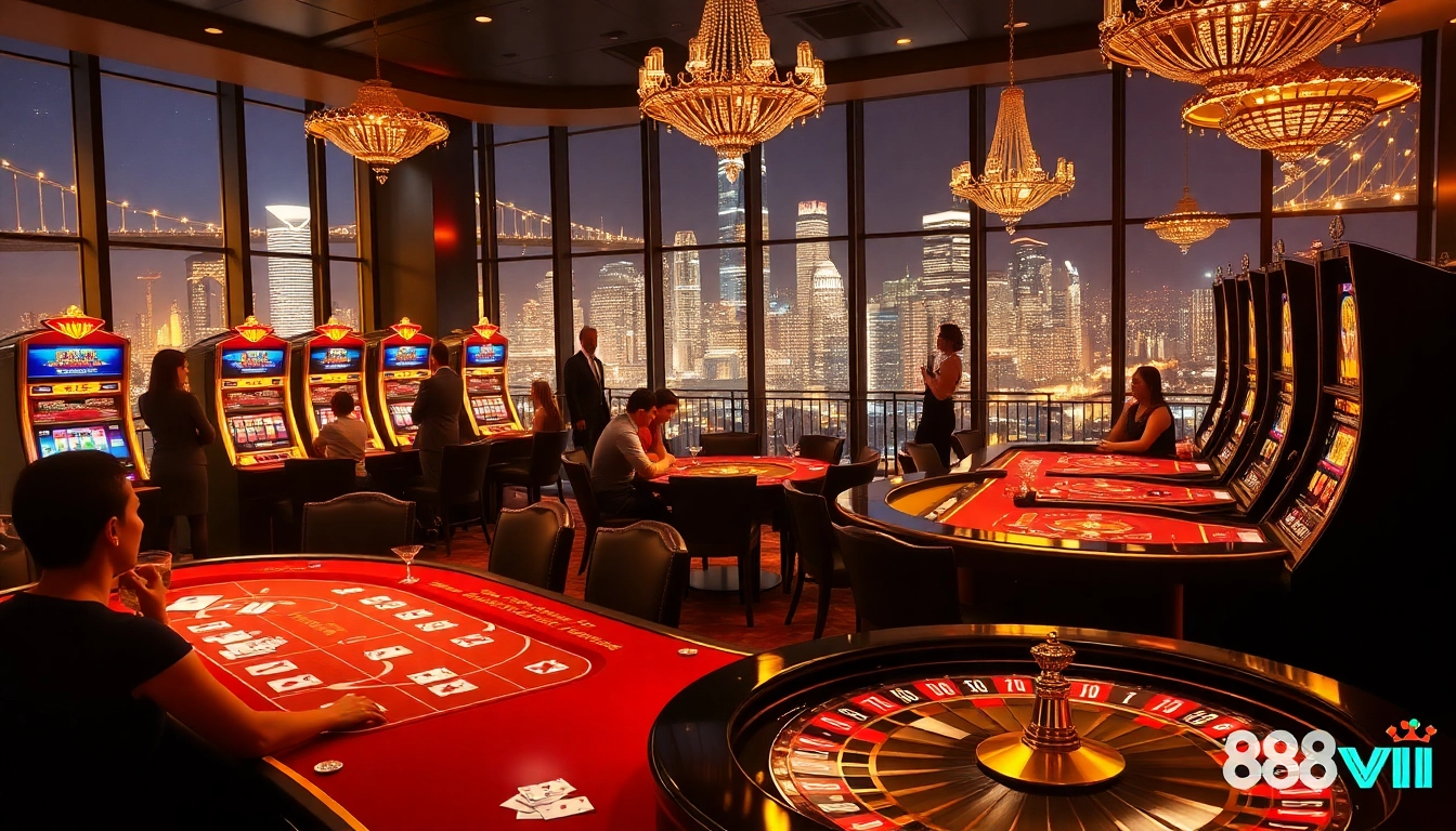 Intense poker game showcasing 888vi excitement with luxurious casino elements.
