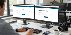 Richiedi la tua visura catastale online con facilità, clicca qui per una soluzione rapida in un ambiente di lavoro moderno.