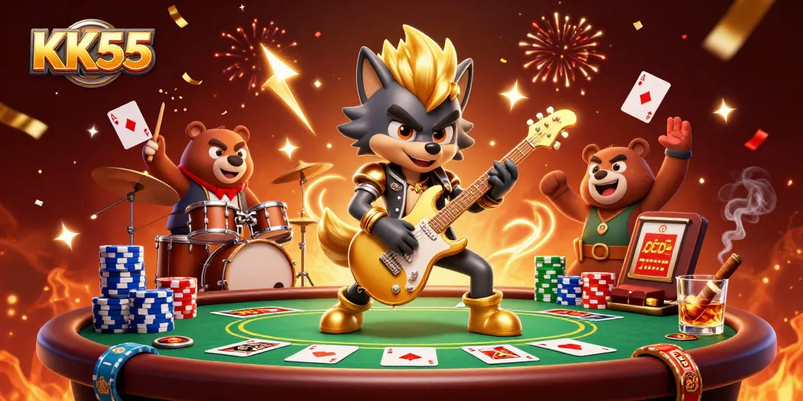 Experience thrilling casino excitement with KK55's vibrant gaming atmosphere and electrifying performances.