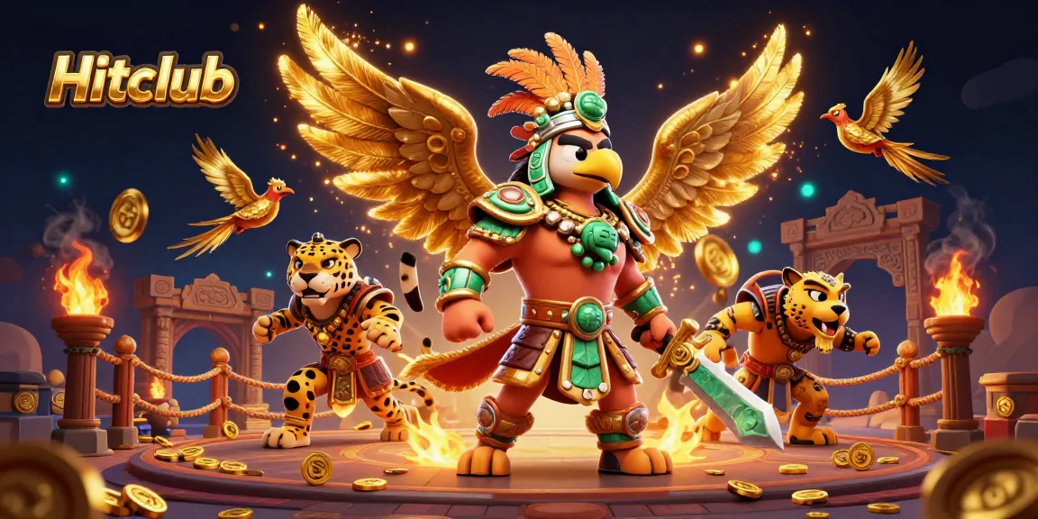 Experience thrilling gameplay at Hitclub with Aztec warriors and dynamic casino features.